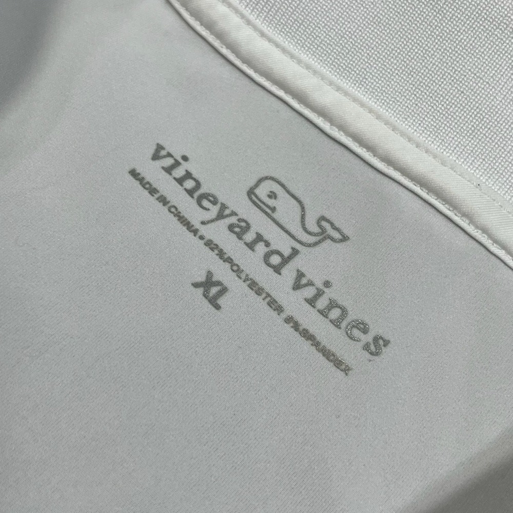 Vineyard Vines Polo Men's Sz XL Striped Lightweight Performance Golf Shirt - Picture 2 of 7
